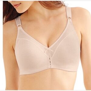Bali Double Support Cotton Wirefree Bra  Soft Taupe, Cotton,Spandex